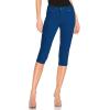 image:imageHybrid amp Company Womens Butt Lift Super Comfy Stretch Denim Capri Short JeansBlue
