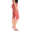 image:imageHybrid amp Company Womens Butt Lift Super Comfy Stretch Denim Capri Short JeansCoral