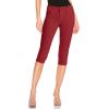 image:imageHybrid amp Company Womens Butt Lift Super Comfy Stretch Denim Capri Short JeansGrenadine