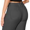 image:imageHybrid amp Company Womens Butt Lift Super Comfy Stretch Denim Capri Short JeansGun Metal