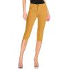 image:imageHybrid amp Company Womens Butt Lift Super Comfy Stretch Denim Capri Short JeansMustard