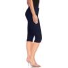image:imageHybrid amp Company Womens Butt Lift Super Comfy Stretch Denim Capri Short JeansNavy