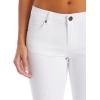 image:imageHybrid amp Company Womens Butt Lift Super Comfy Stretch Denim Capri Short JeansWhite