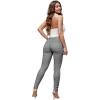image:imageHybrid amp Company Womens Hyper Ultra Stretch Comfy Skinny Leg Work Casual PantsBlackwhite669