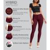 image:imageHybrid amp Company Womens Hyper Ultra Stretch Comfy Skinny Leg Work Casual PantsBurgundy