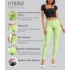 image:imageHybrid amp Company Womens Hyper Ultra Stretch Comfy Skinny Leg Work Casual PantsLime