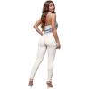 image:imageHybrid amp Company Womens Hyper Ultra Stretch Comfy Skinny Leg Work Casual PantsOffwhite
