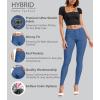 image:imageHybrid amp Company Womens Hyper Ultra Stretch Comfy Skinny Leg Work Casual PantsPowderblue