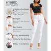 image:imageHybrid amp Company Womens Hyper Ultra Stretch Comfy Skinny Leg Work Casual PantsWhite