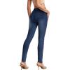 image:imageHybrid amp Company Womens Pull On Stretchy Mid Rise Skinny Fit Pants Regular or Distressed Jeans with Long Short Inseam45dwash