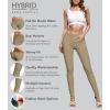 image:imageHybrid amp Company Womens Pull On Stretchy Mid Rise Skinny Fit Pants Regular or Distressed Jeans with Long Short InseamKhaki