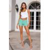 image:imageHybrid amp Company Womens Super Comfy 3 inch Inseam Butt Lifting Stretch TwillDenim ShortsShortmint