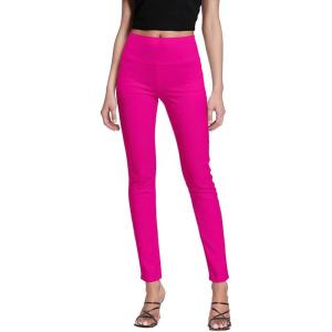 image:imageHybrid amp Company Super Comfy Stretch with Full Elastic Waist Pull On Millennium Twill PantNeon Pink