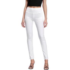 image:imageHybrid amp Company Super Comfy Stretch with Full Elastic Waist Pull On Millennium Twill PantWhite