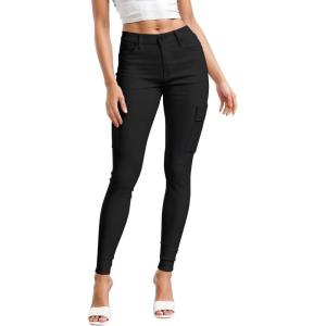 image:imageHybrid amp Company Womens Hyper Ultra Stretch Comfy Skinny Leg Work Casual PantsBlackp44880csk