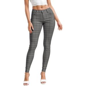 image:imageHybrid amp Company Womens Hyper Ultra Stretch Comfy Skinny Leg Work Casual PantsBrownblueblack2379