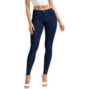 image:imageHybrid amp Company Womens Hyper Ultra Stretch Comfy Skinny Leg Work Casual PantsNavyblack113