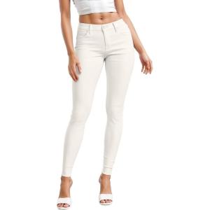 image:imageHybrid amp Company Womens Hyper Ultra Stretch Comfy Skinny Leg Work Casual PantsOffwhite