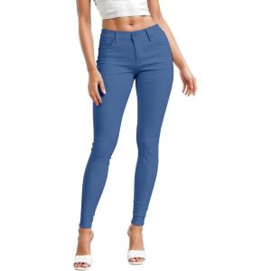 image:imageHybrid amp Company Womens Hyper Ultra Stretch Comfy Skinny Leg Work Casual PantsPowderblue