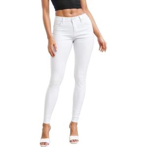 image:imageHybrid amp Company Womens Hyper Ultra Stretch Comfy Skinny Leg Work Casual PantsWhite