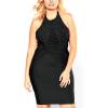 image:imageHybrid amp Company Womens Elegance Stretch Chic Bandage DressDrbd002378black