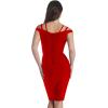 image:imageHybrid amp Company Womens Elegance Stretch Chic Bandage DressDrbd132red