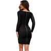 image:imageHybrid amp Company Womens Elegance Stretch Chic Bandage DressDrbd197black