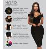 image:imageHybrid amp Company Womens Elegance Stretch Chic Bandage DressDrbdy420black