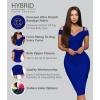 image:imageHybrid amp Company Womens Elegance Stretch Chic Bandage DressDrbdy420royal
