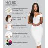 image:imageHybrid amp Company Womens Elegance Stretch Chic Bandage DressDrbdy420white
