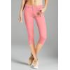 image:imageHybrid amp Company Womens Ultra Stretch Mid Rise Skinny Capri Pants with PocketsCapriblush