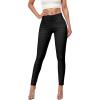 image:imageHybrid amp Company Womens Ultra Stretch Mid Rise Skinny Capri Pants with PocketsBlack