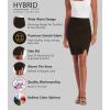 image:imageHybrid amp Company Womens Pencil Skirt Premium Ponte Basic Solid Stretch Above Knee Side SlitKsk450121073tbrown