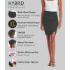 image:imageHybrid amp Company Womens Pencil Skirt Premium Ponte Basic Solid Stretch Above Knee Side SlitKsk450121073tgunmetal