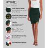 image:imageHybrid amp Company Womens Pencil Skirt Premium Ponte Basic Solid Stretch Above Knee Side SlitKsk450121073thunter