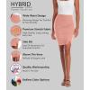 image:imageHybrid amp Company Womens Pencil Skirt Premium Ponte Basic Solid Stretch Above Knee Side SlitKsk450121073tlight Corall