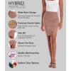image:imageHybrid amp Company Womens Pencil Skirt Premium Ponte Basic Solid Stretch Above Knee Side SlitKsk450121073tmauve