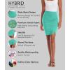 image:imageHybrid amp Company Womens Pencil Skirt Premium Ponte Basic Solid Stretch Above Knee Side SlitKsk450121073tmint