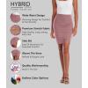 image:imageHybrid amp Company Womens Pencil Skirt Premium Ponte Basic Solid Stretch Above Knee Side SlitKsk450121073trose