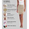 image:imageHybrid amp Company Womens Pencil Skirt Premium Ponte Basic Solid Stretch Above Knee Side SlitKsk450121073tstone