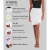 image:imageHybrid amp Company Womens Pencil Skirt Premium Ponte Basic Solid Stretch Above Knee Side SlitKsk450121073twhite