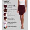image:imageHybrid amp Company Womens Pencil Skirt Premium Ponte Basic Solid Stretch Above Knee Side SlitKsk450121073twine