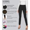 image:imageHybrid amp Company Women Stretch Skinny Dress Pants Nylon Ponte Pull On Office Leggings Trousers1073tblack