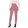 image:imageHybrid amp Company Women Stretch Skinny Dress Pants Nylon Ponte Pull On Office Leggings Trousers1073tdark Rose