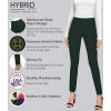 image:imageHybrid amp Company Women Stretch Skinny Dress Pants Nylon Ponte Pull On Office Leggings Trousers1073thunter