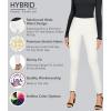 image:imageHybrid amp Company Women Stretch Skinny Dress Pants Nylon Ponte Pull On Office Leggings Trousers1073tivory