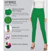 image:imageHybrid amp Company Women Stretch Skinny Dress Pants Nylon Ponte Pull On Office Leggings Trousers1073tkelly Green