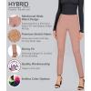 image:imageHybrid amp Company Women Stretch Skinny Dress Pants Nylon Ponte Pull On Office Leggings Trousers1073tmauve