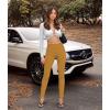 image:imageHybrid amp Company Women Stretch Skinny Dress Pants Nylon Ponte Pull On Office Leggings Trousers1073tmustard