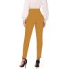 image:imageHybrid amp Company Women Stretch Skinny Dress Pants Nylon Ponte Pull On Office Leggings Trousers1073tmustard